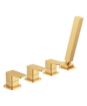 Load image into Gallery viewer, Contour 4 Hole Bath Shower Mixer ( Various Colours)