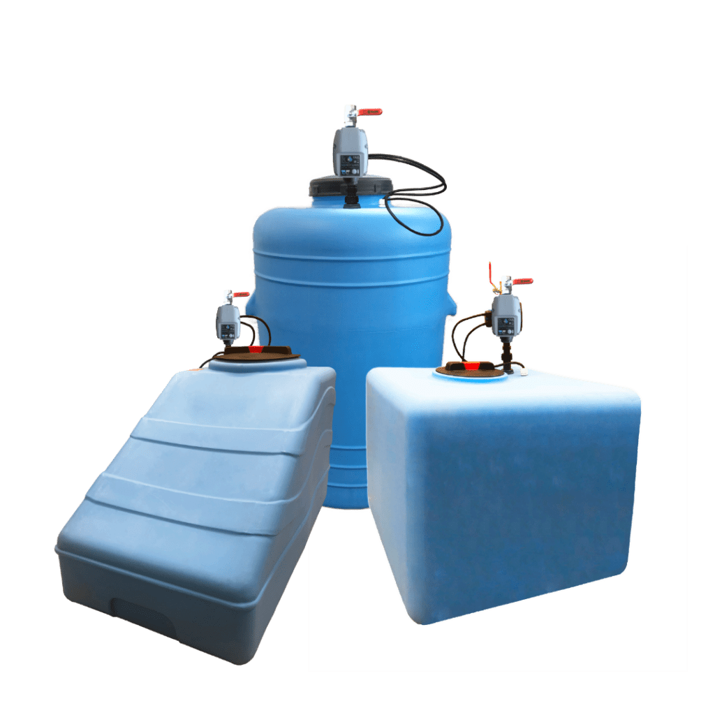 180lt Vertical Round Aquabox Tank cw Fixed Speed Pump