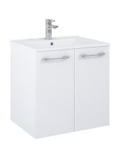 Load image into Gallery viewer, Otto Plus 60cm 2 door Wall Hung Vanity Unit - D46cm (Various Colours)
