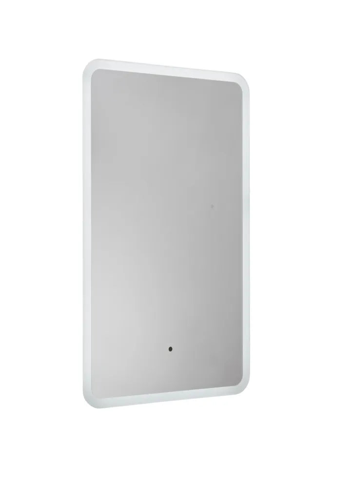 Evade 50cm LED Illuminated Rectangular Mirror cw Demister (500w x 700h)