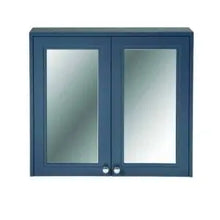 Load image into Gallery viewer, Merrion 800mm Mirror Cabinet Slate Grey
