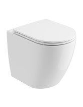 Avanti Back To Wall Rimless WC & Seat (Various Colours)