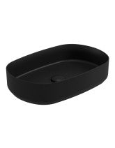 Load image into Gallery viewer, Avanti Oval 55cm Vessel Basin with Ceramic Click Clack Waste (Various Colours)
