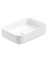 Load image into Gallery viewer, Avanti Square 50cm Vessel Basin with Ceramic Click Clack Waste (Various Colours)
