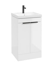 Load image into Gallery viewer, STOCKHOLM Floor Standing 50cm Two Door Vanity Unit ( Various Colours &amp; Sizes )
