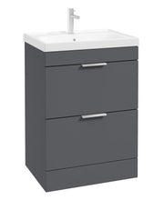 Load image into Gallery viewer, STOCKHOLM Floor Standing 60cm Two Drawer Vanity Unit ( Various Colours &amp; Sizes )
