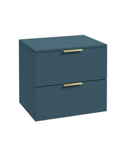 Load image into Gallery viewer, STOCKHOLM Wall Hung 60cm Two Drawer Countertop Vanity Unit (Various Colours &amp; Sizes )
