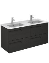 Load image into Gallery viewer, Brava 120cm White Vanity Unit &amp; Slim Basin (Various Colours)
