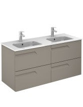 Load image into Gallery viewer, Brava 120cm White Vanity Unit &amp; Slim Basin (Various Colours)
