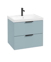 Load image into Gallery viewer, STOCKHOLM Wall Hung 60cm Two Drawer Vanity Unit Matt ( Various Colours &amp; Sizes )
