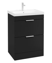 Load image into Gallery viewer, STOCKHOLM Floor Standing 60cm Two Drawer Vanity Unit ( Various Colours &amp; Sizes )
