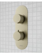 Load image into Gallery viewer, Alita Knurled Concealed Thermostatic Shower Valves (Various Colours)
