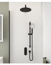 Load image into Gallery viewer, Alita Knurled Thermostatic Shower Kit 1 (Various Colours)
