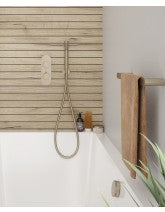 Load image into Gallery viewer, Alita Knurled Thermostatic Bath Kit 2 (Various Colours)
