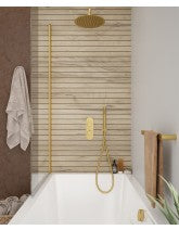 Load image into Gallery viewer, Alita Knurled Thermostatic Bath Kit 3 (Various Colours)
