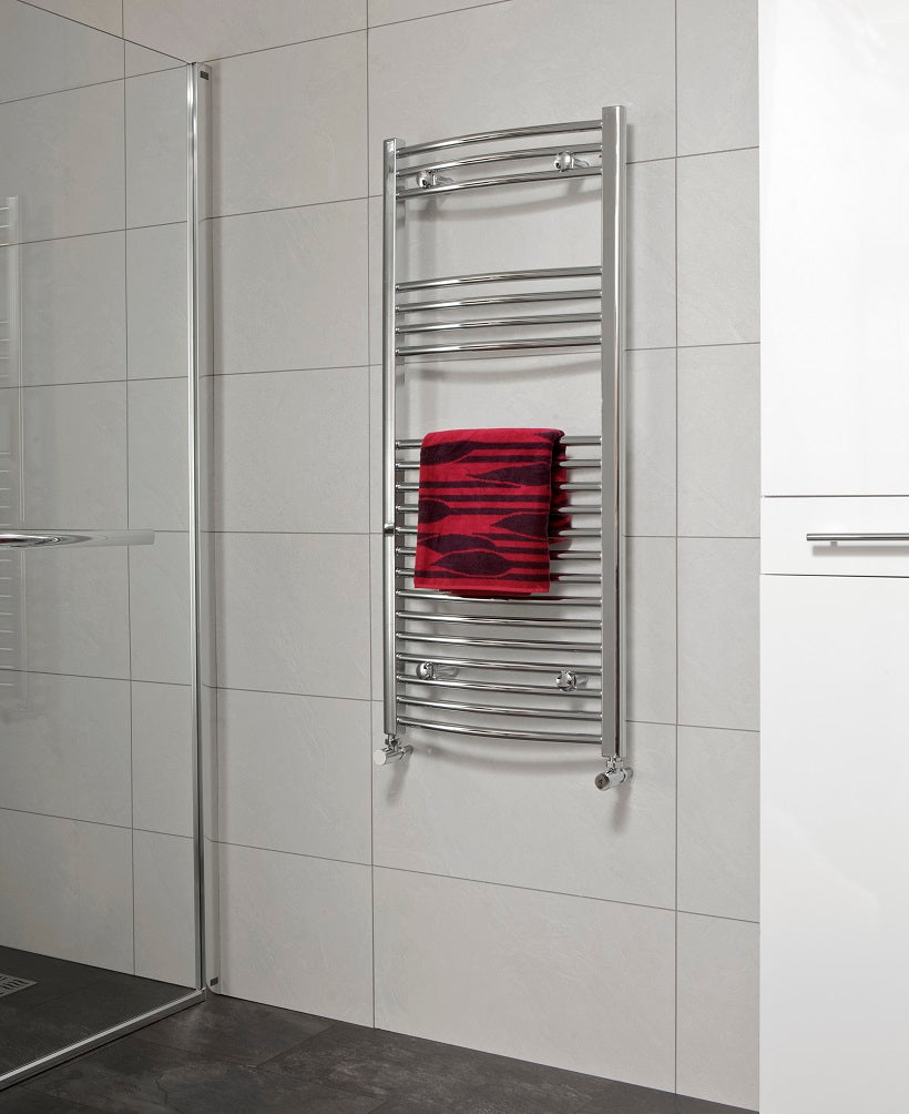Curved Radiator 1200x500 Chrome