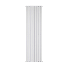 Load image into Gallery viewer, NIKA WHITE Double Vertical OVAL Radiator (Various Sizes)

