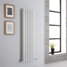 Load image into Gallery viewer, NIKA WHITE Double Vertical OVAL Radiator (Various Sizes)
