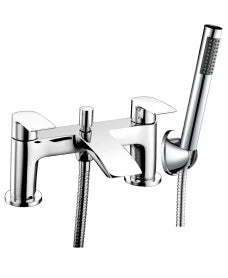 Corby Bath Shower Mixer Black (Available in Chrome)