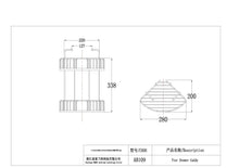 Load image into Gallery viewer, Tier Shower Caddy With Hooks
