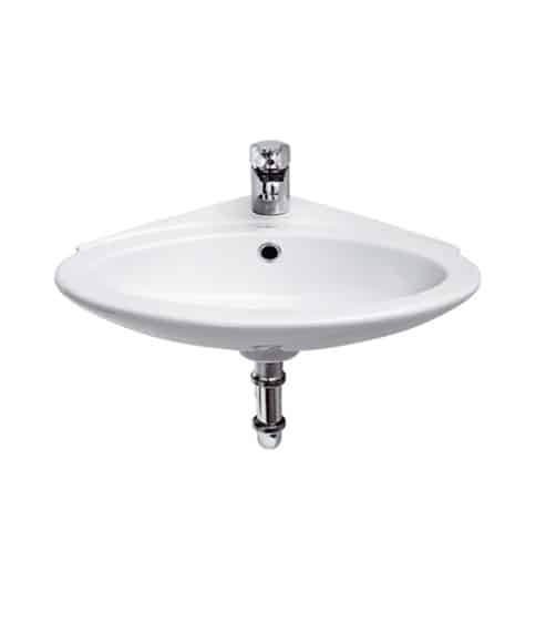 Arteca 320x320mm 1 Tap Hole Corner Basin