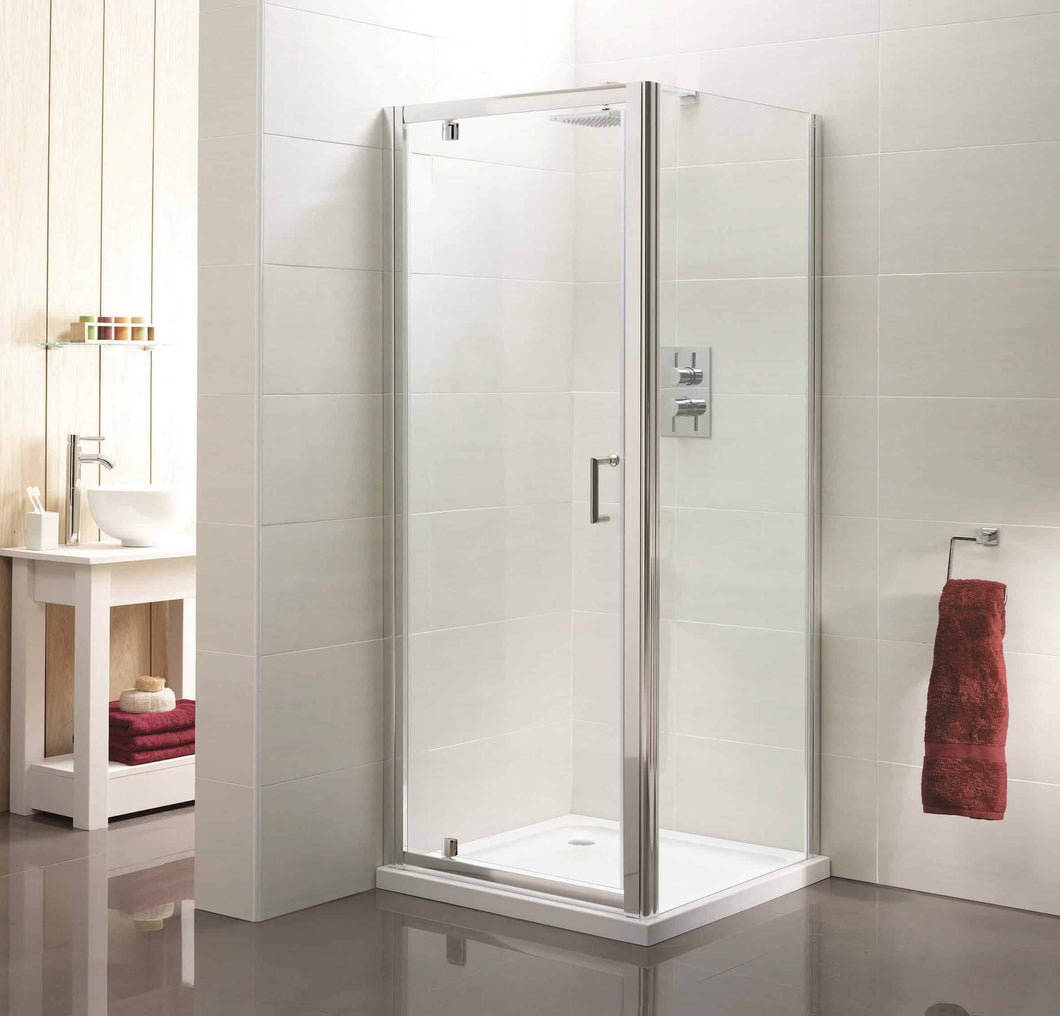 Aqua Pivot Shower Door 760mm