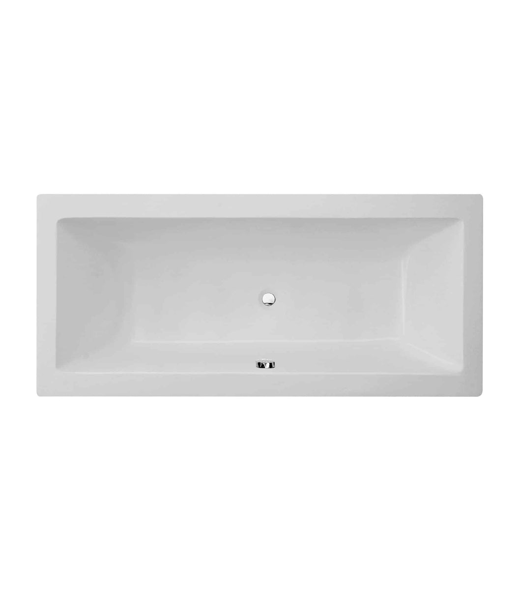 Milan Square Double Ended Bath 1700 x 750mm