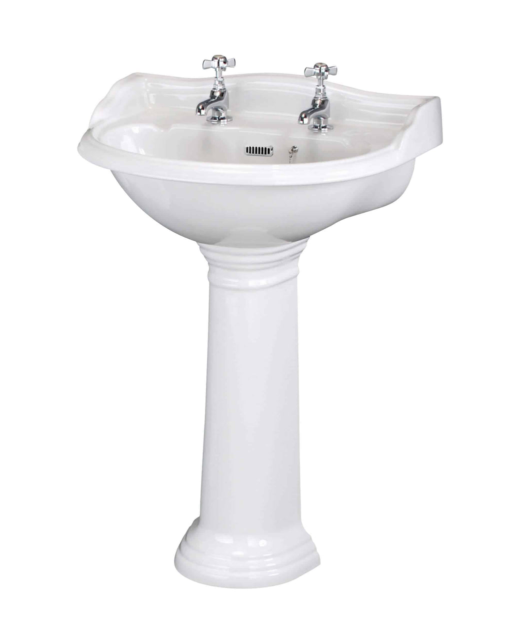 Adare 600mm Basin Two Tap-Hole