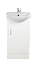 Load image into Gallery viewer, Ardent White Gloss White Floorstanding Vanity Unit (2 x Sizes)
