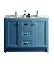 Load image into Gallery viewer, Aylesbury 1200mm Navy Vanity Unit &amp; Double Basin

