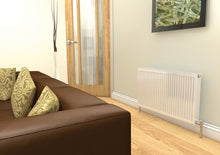 Load image into Gallery viewer, VAPORO 300mm High Single Radiators White (Various Sizes)
