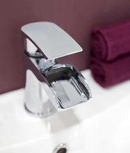 Load image into Gallery viewer, Bella Open Spout Basin Mixer c/w Click Waste
