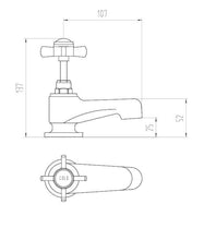 Load image into Gallery viewer, Cashel Bath Taps
