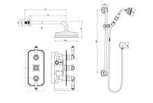 Load image into Gallery viewer, Cashel Shower Set Four

