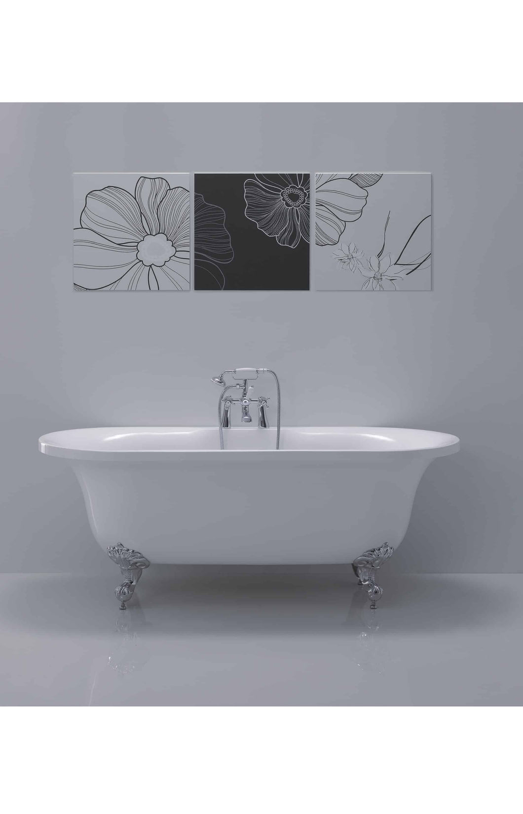 Cashel Traditional Free Standing Bath - White