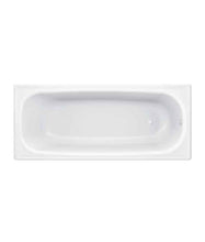 Load image into Gallery viewer, Steel Round Single Ended Bath 1700 x 700mm with Twin Grips
