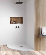 Load image into Gallery viewer, Slate Shower Tray Rectangular 1600 x 900 - White
