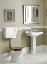 Load image into Gallery viewer, Cashel Low level Pan, Cistern Chrome Flush Pipe Kit &amp; Soft Close Seat &amp; Cover
