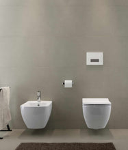 Load image into Gallery viewer, Metropolitan Wall-Hung Pan &amp; Slim Soft Close Seat &amp; Cover

