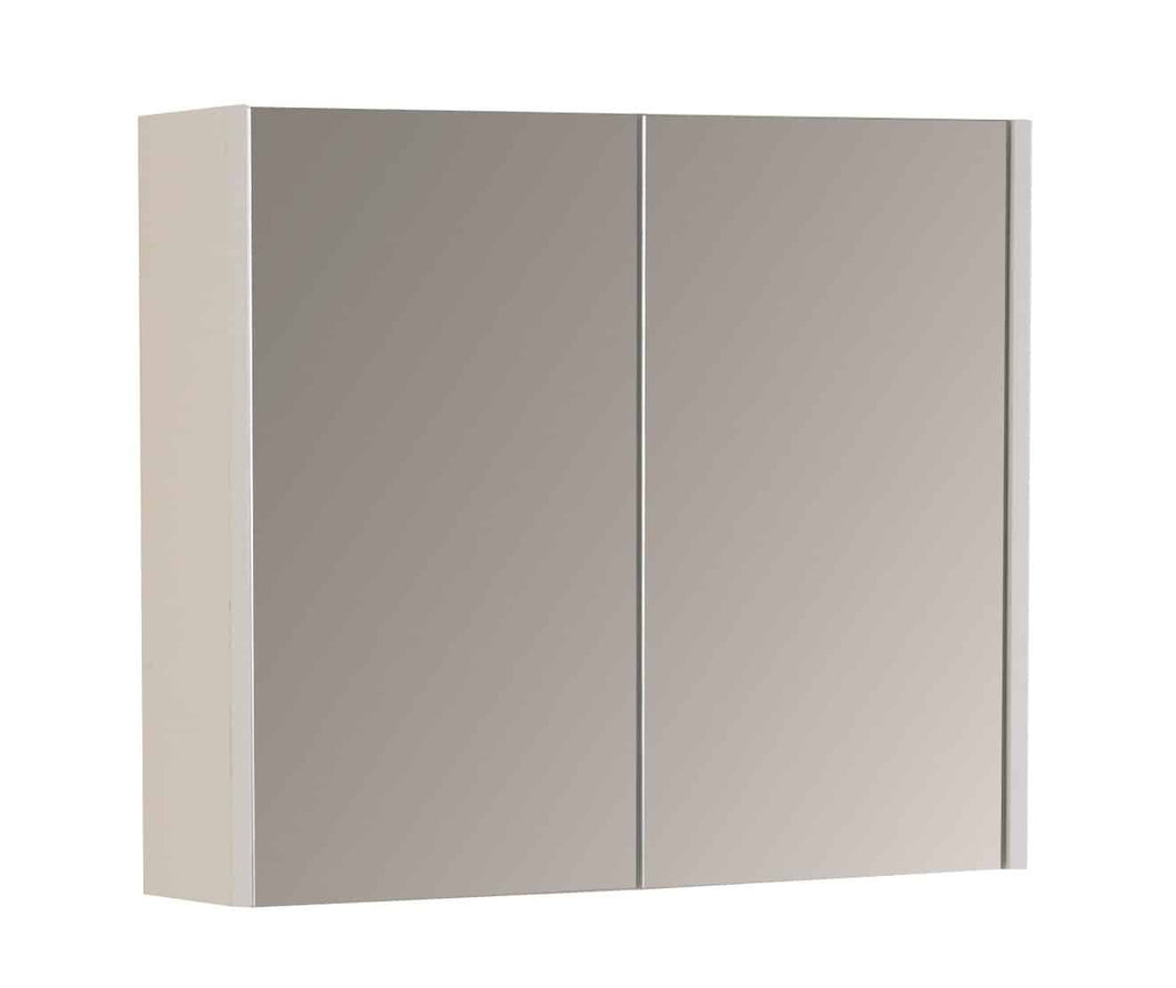 Moderna Mirror Cabinet White Gloss 650mm