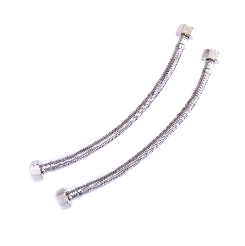 Monobloc Tap Flexible Hose 300mm C x F (Pair)