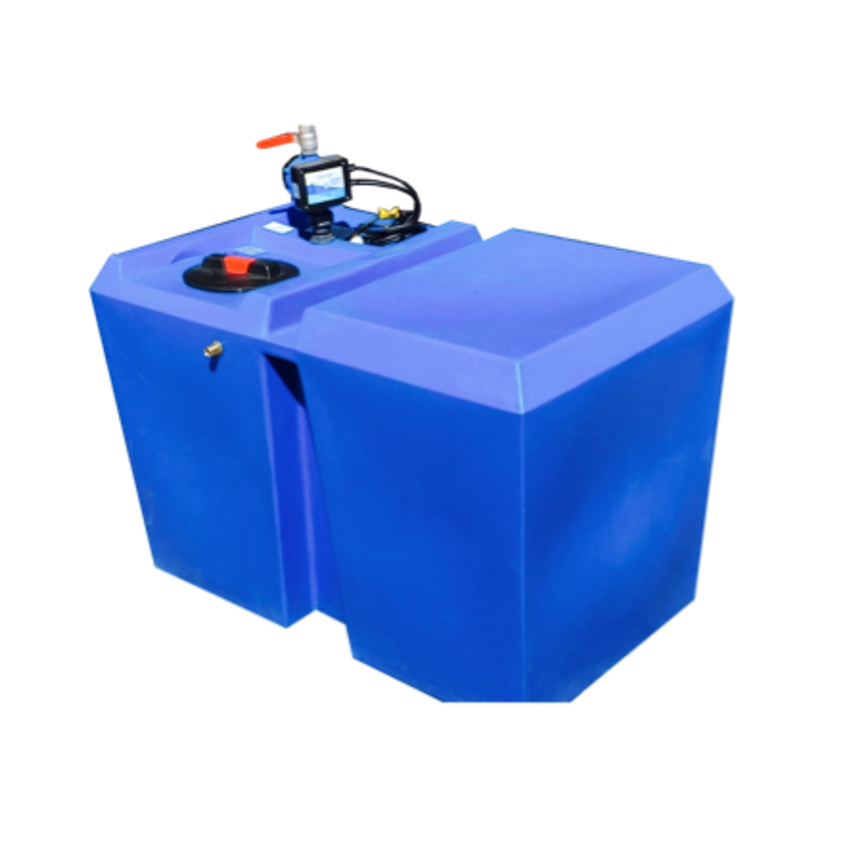 500lt Aquabox Horizontal Water Tank cw Pump