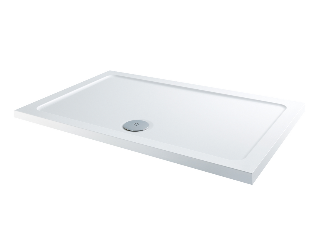 FLAIR Rectangular Low Profile Shower Trays (Various Sizes)