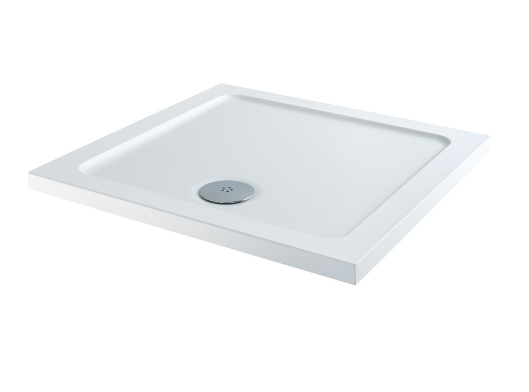 FLAIR SQUARE Low Profile Shower Tray (Various Sizes)
