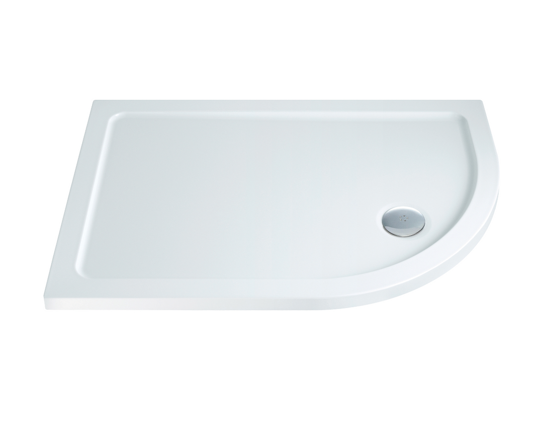 FLAIR Offset Quadrant Low Profile Shower Trays (Various Sizes)