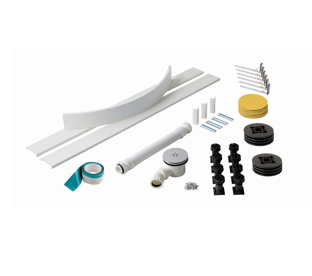Plum Riser FLAIR Easy Plumb Riser Kit for Square/Rectangle Tray – Plumb4Less