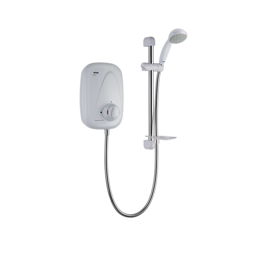 Mira Vigour Thermostatic Power Shower White