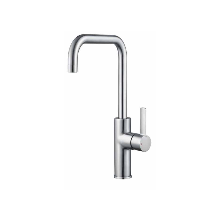 JERONI Monobloc Chrome Kitchen Sink Mixer (Lever)