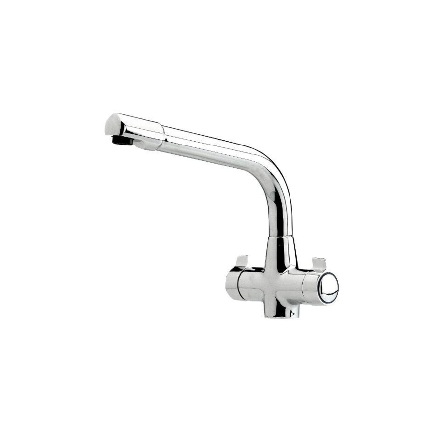 Plus Kitchen 1/4 Turn Mono Tap (Cruciform)