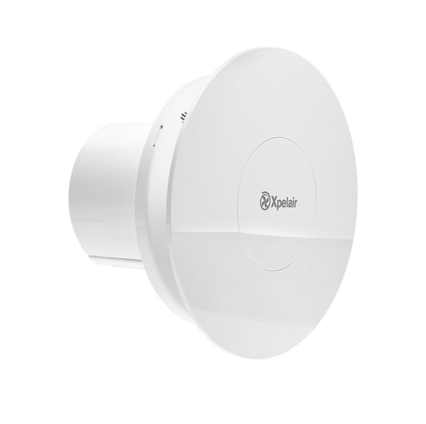 XPELAIR C4HTR Simply Silent Round Fan cw Humidity & Timer